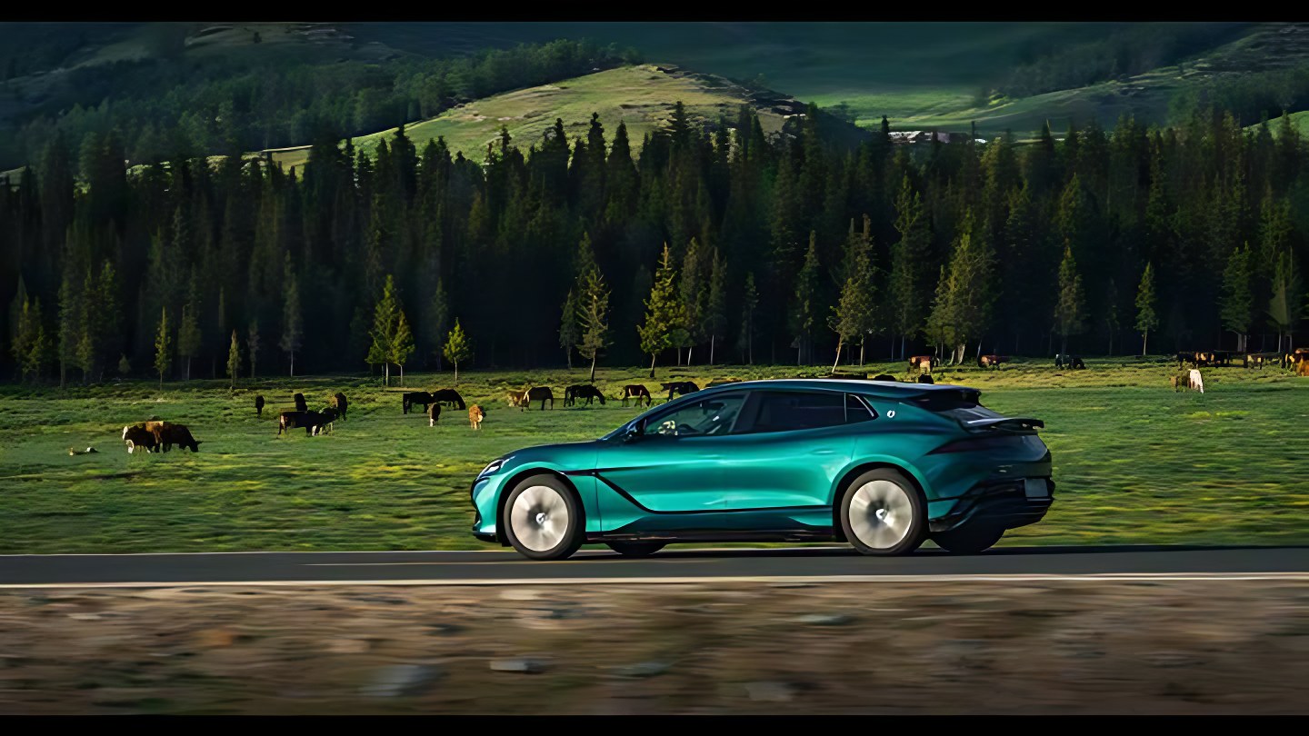 DENZA 腾势 Z9GT · 公路广告 画面 11